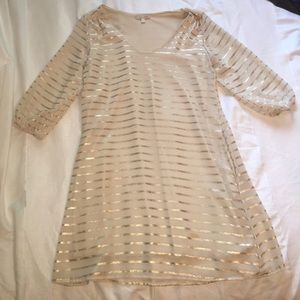 Cream and gold dress ✨✨